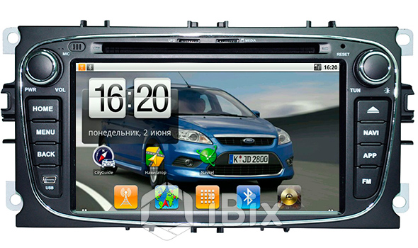 Магнитола iBix Ford Focus II Магнитола iBix Ford Focus II